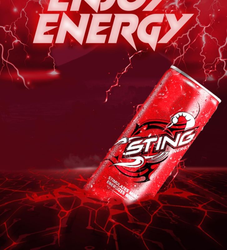 Sting Energy Drink, Packaging Size : 4, 250 Ml