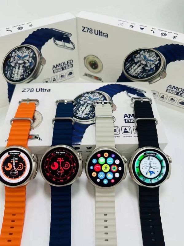 Silicone Rubber z78 urlta smart watch, Speciality : Seamless Design, Scratch Proof, Rust Free, Fine Finish