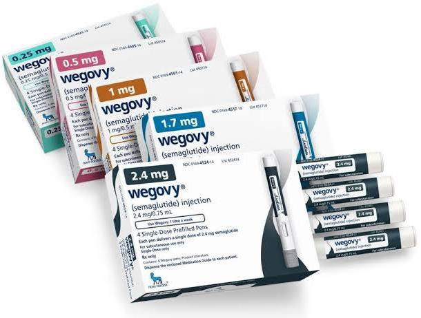 Wegovy injection, Packaging Size : 1ml