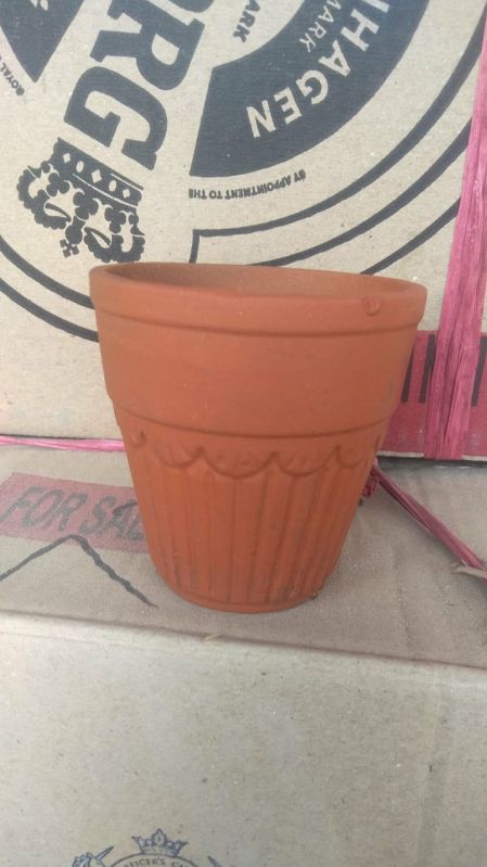 Brownish Round t-3 terracotta clay kulhad, for Drinking Coffee, Drinking Tea, Technics : Handmade