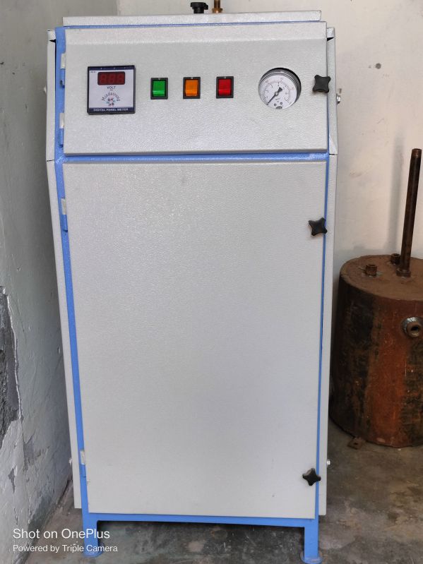 White 9 KW Automatic Steam Generator, for Steaming, Capacity : 500 kg/hr