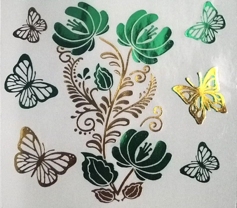 Multi Color Printed PVC Butterfly Sticker at Rs 0.80 / Piece in Delhi