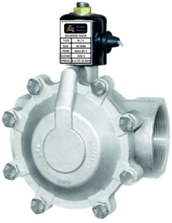 UPVC solenoid operated valves, Certification : ISO 9001:2008 Certified