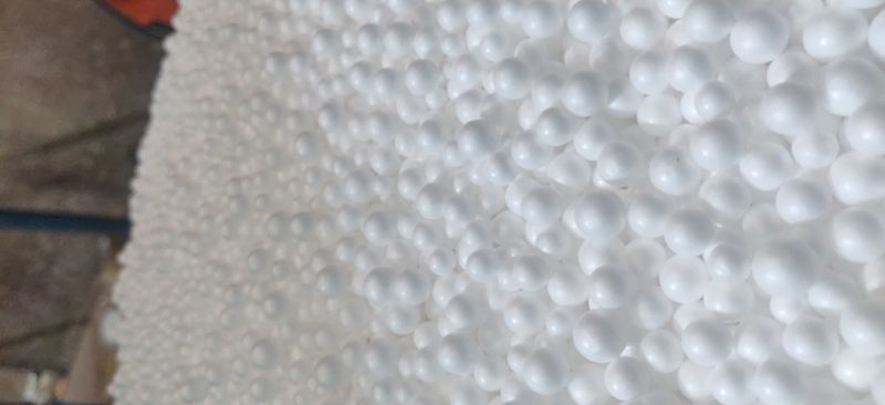 White Thermocol Beads, for Manufacturing Units, Feature : Soft