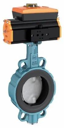 Pneumatic Resilient Seated Butterfly Valve, Size : Upto DN 1200