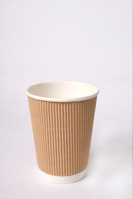 Round Paper 100ml DD Ripple Cups, for Coffee, Cold Drinks, Size : Multisizes