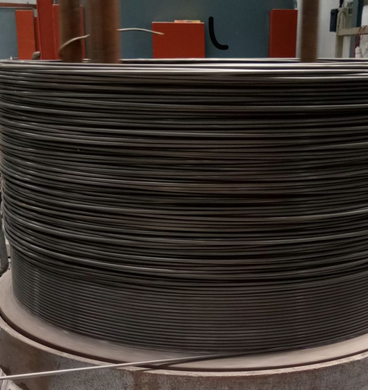 Polished high carbon steel wire