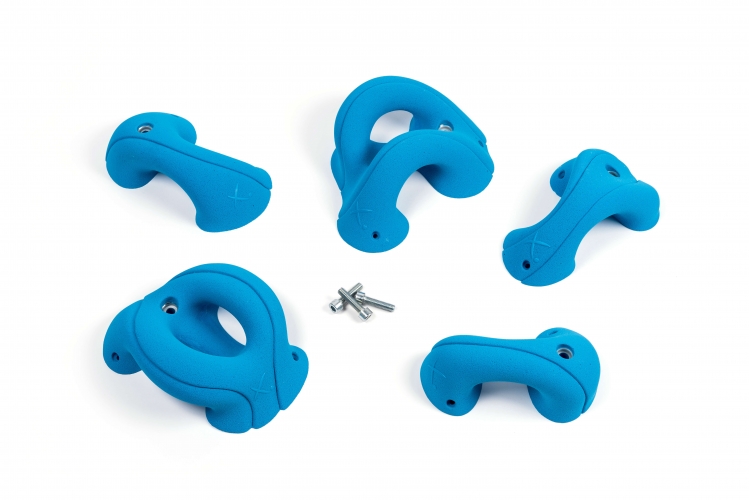 Blue Climbing Holds, for industrial, home