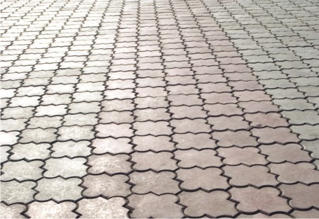 Cement Concrete Interlocking Paver Block, For Flooring, Feature : Washable, Fine Finished