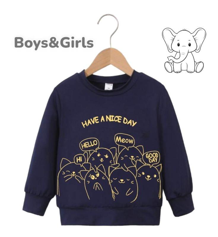 Kids sweatshirt navy