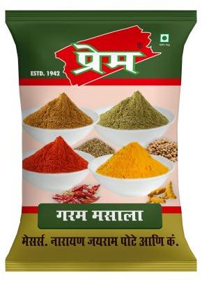 Blended Natural Prem Garam Masala Powder, for Cooking, Certification : FSSAI Certified