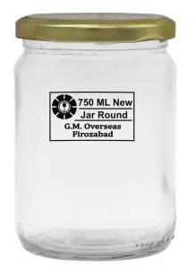 Transparent Metal Glass Jar, for Honey, Pickle, Jam Storage, Shape : Square, Round