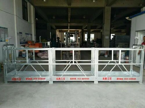 Rope Suspended Platform, for External plaster, painting, glass clading, maintanance etc