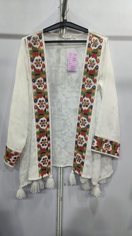 Printed Cotton Ladies Kimono Jacket, Feature : Skin-Friendly, Easy Washable, Comfortable Soft, Attractive Designs