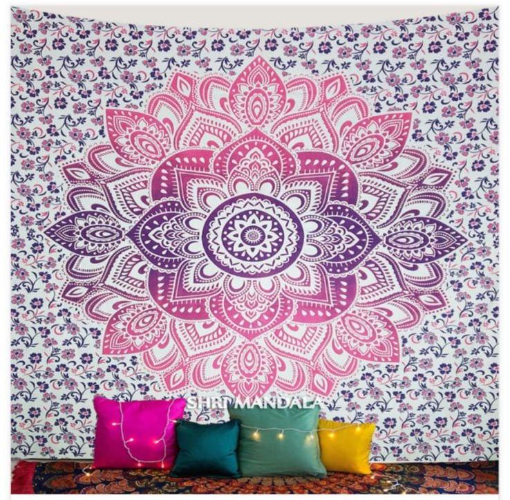 Cotton Mandala Tapestry Wall Hanging, for Decorations, Feature : Anti Shrinkage, Attractive Design