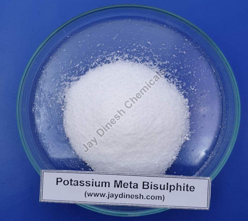 White Potassium Metabisulfite Powder, for Industrial Use