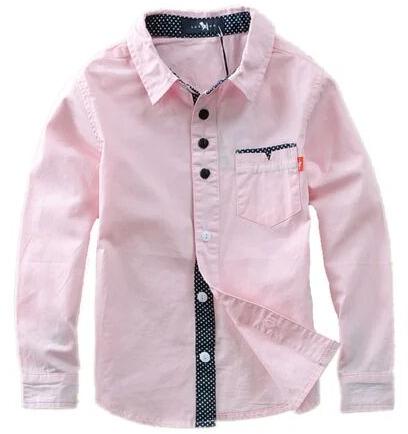 Plain Kids Shirt, Occasion : Casual Wear, Party Wear