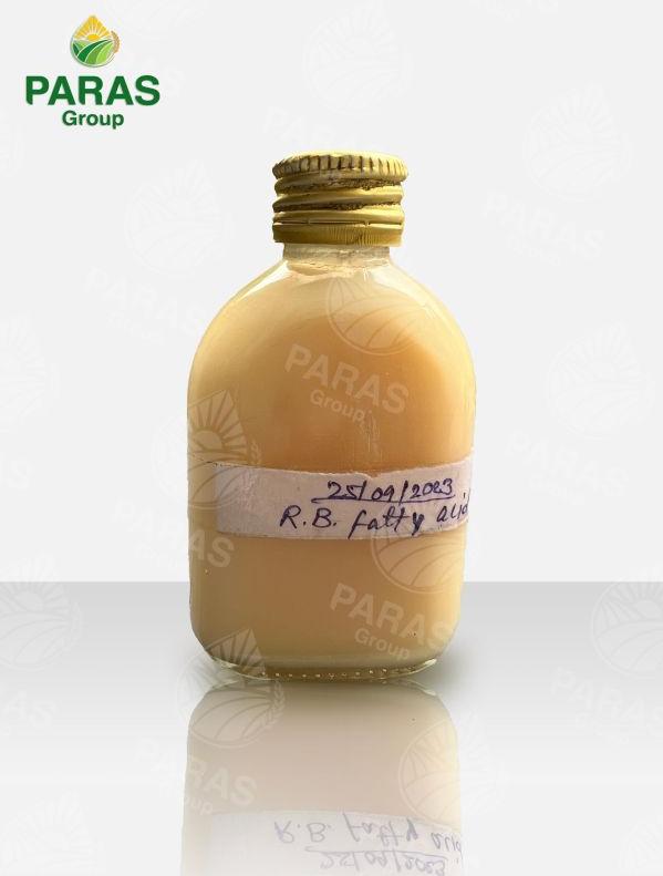 Paras Common Natural Rice Bran Fatty Acid, for Chemical Industry, Soap Raw Material, Packaging Type : Drum