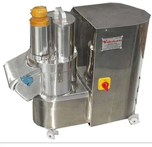 Stainless Steel Vegetable Cutting Machine, Capacity : 150-200 kg per hour