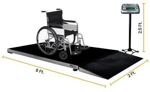 Mild Steel Wheelchair Scale, for Hospitals