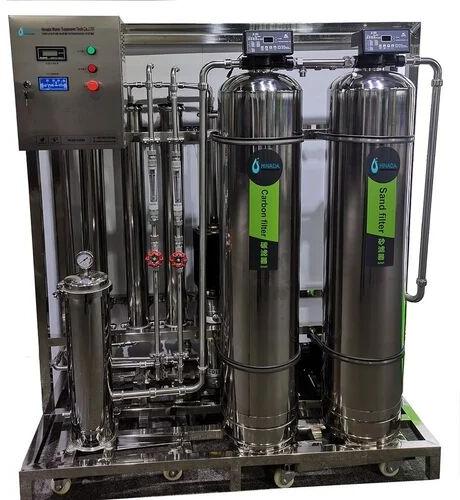 240 V Semi-Automatic Stainless Steel Dialysis Ro Water Plant