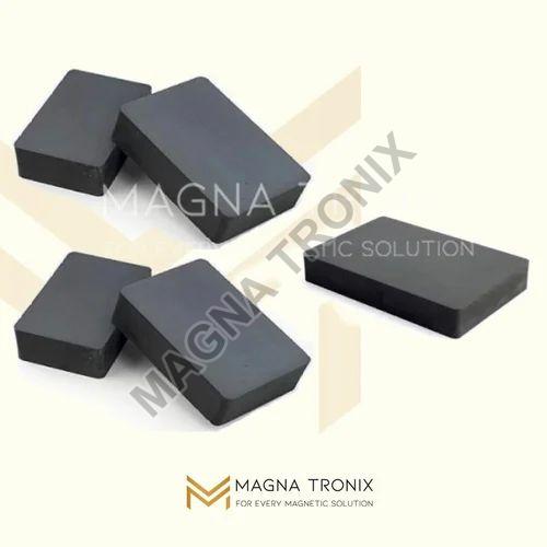 20x10x5mm Ferrite Block Magnet, Shape : Bar (Block)
