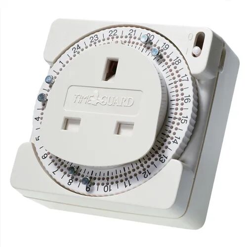 White Single Phase 24 V DC Time Controller