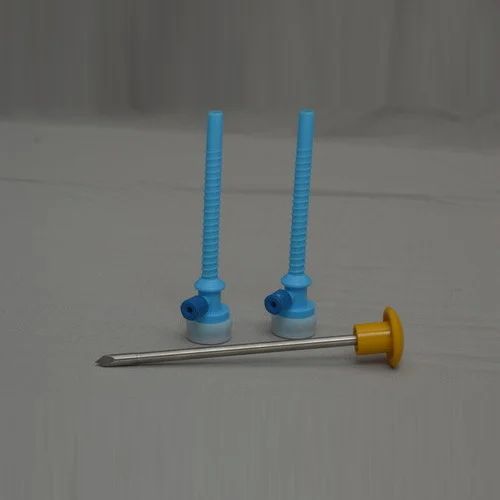 Stainless Steel Laparoscopic Disposable Trocar, Size : 8 Fr