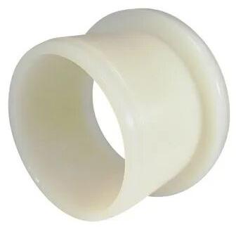 Cylindrical Nylon/PTFE Nylon Bushes, Color : White