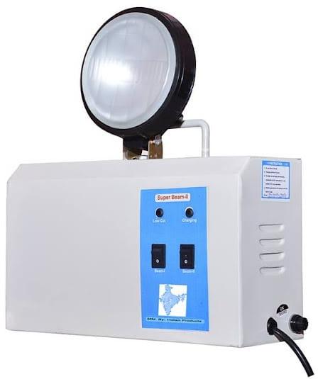 Industrial Led Beam Emergency Light, For Garden, Home, Malls, Market, Shop, Feature : Battery Management System