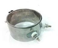 Silver Polished Steel Mica Nozzle Heater, for Industrial Use, Shape : Round