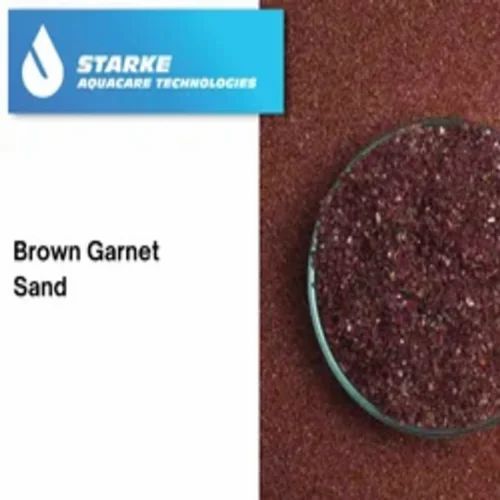 Granules Garnet Sand Filter Media, for Water Filtration, Hardness : 6-9mohs, 8