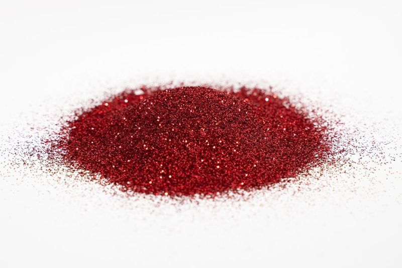 Red Glitter Powder