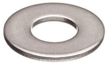 Silver Round Stainless Steel Washer, Size : 6 mm (Dia)