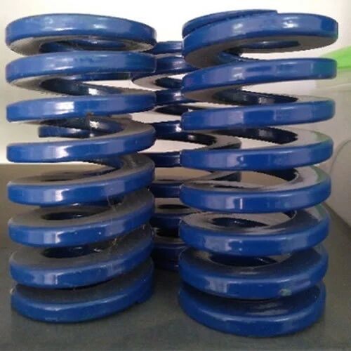 Blue Carbon Steel Heavy Duty Compression Spring
