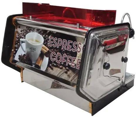Silver 22 Inch Indian Espresso Coffee Machine
