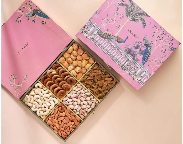 Cardboard dry fruit boxes, Feature : Machinemade, Handmade, Handle To Carry