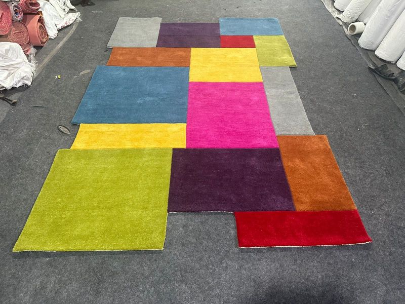 Rectangular Tufted Carpets, for Hotel, Home