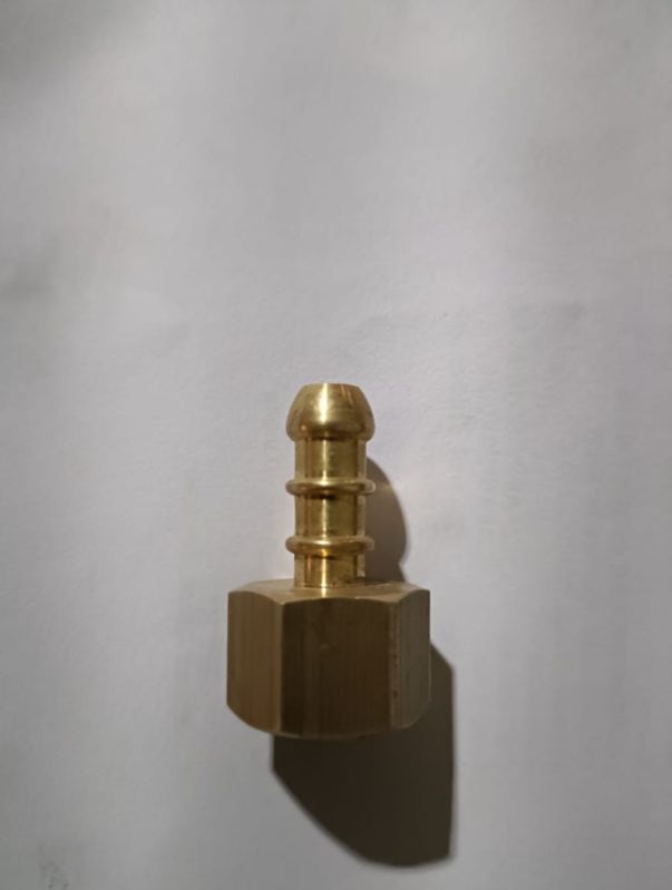 Golden Polished Brass gas nozzle