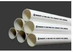 White PVC Conduit Pipe
