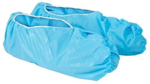 Blue Non-woven Disposable Shoe Cover, Size : 8 Inch