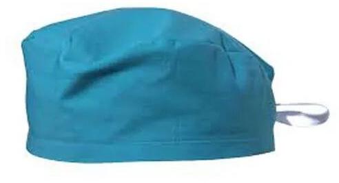 Non Woven Disposable Surgeon Cap, Color : Blue