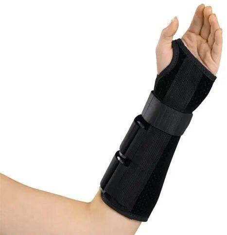 Basco Black Wrist Forearm Support, for Hospital, Size : Large