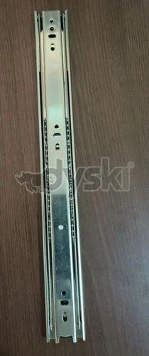 Silver Mild Steel 18inch Telescopic Drawer Channel, Closing Type : Manual