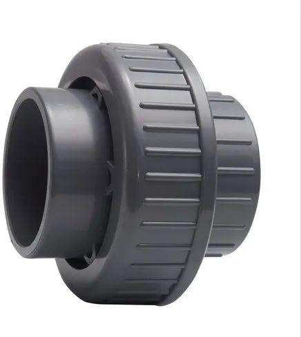 Grey Screwed PVC Union, for Pipe Fitting