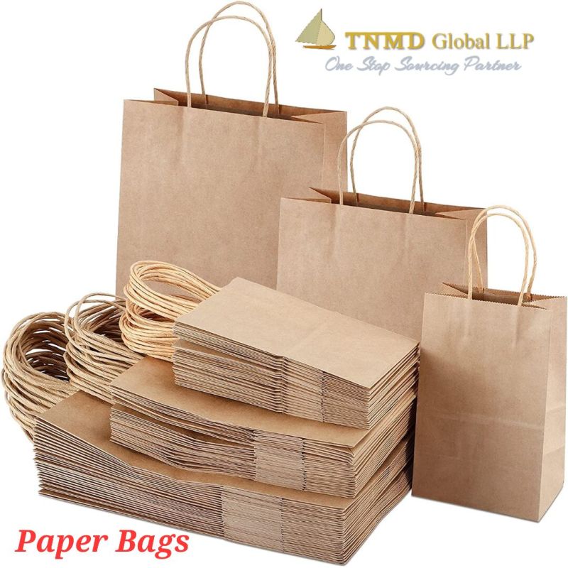 Printed paper bags, for Shopping, Gift Packaging