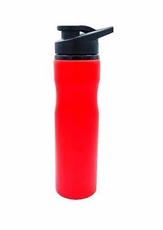 Plain Stainless Steel Water Bottle, Color : Red Black