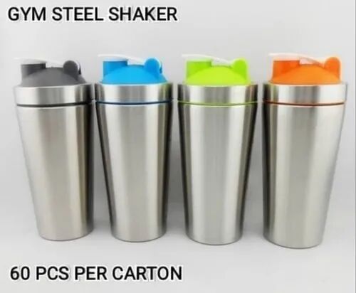 Stainless Steel Shaker, Color : Silver