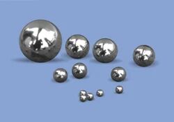 Round Carbon Steel Ball, Color : Silver