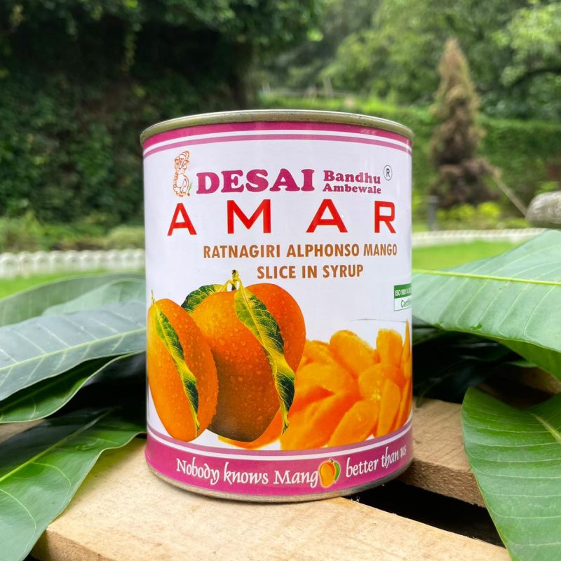 Alphonso Mango Slice In Sugar Syrup